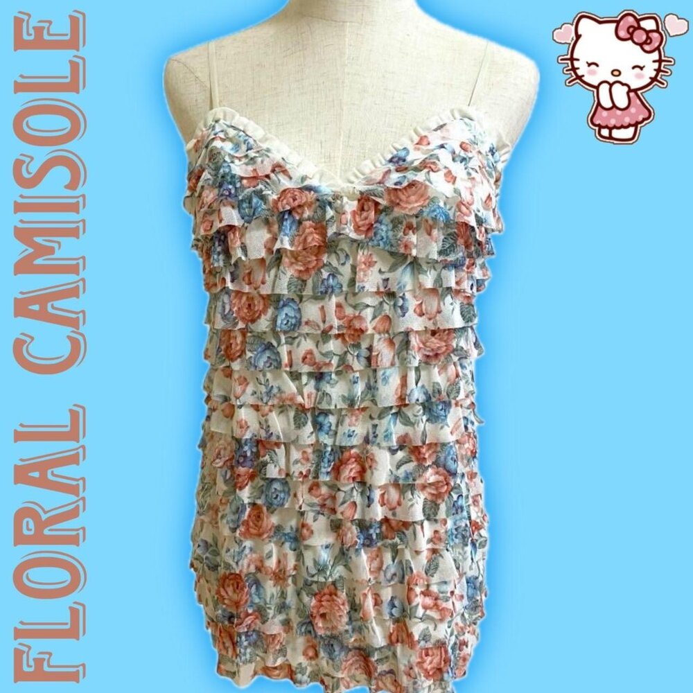 Snidel floral tank top